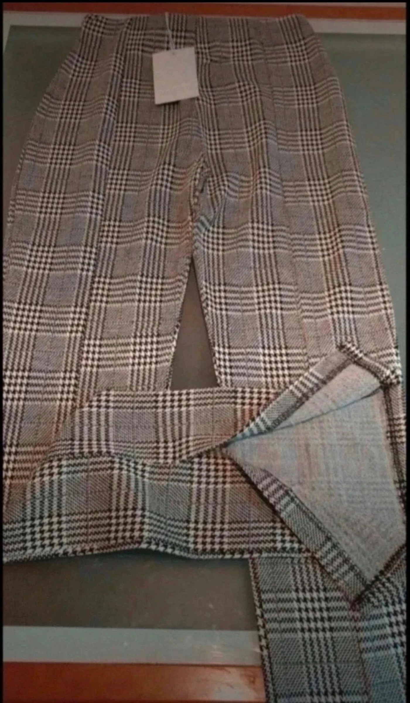 Plaid pants new with tag size m – photo 6